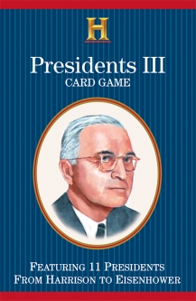 Presidents III Card Game (Harrison to Eisenhower)